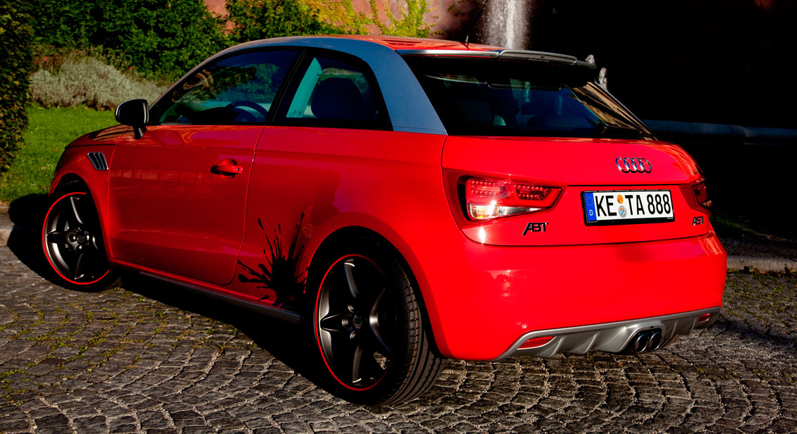 Тюнинг ABT для Audi A1 8X 2014 2013 2012. Диски, выхлопная система