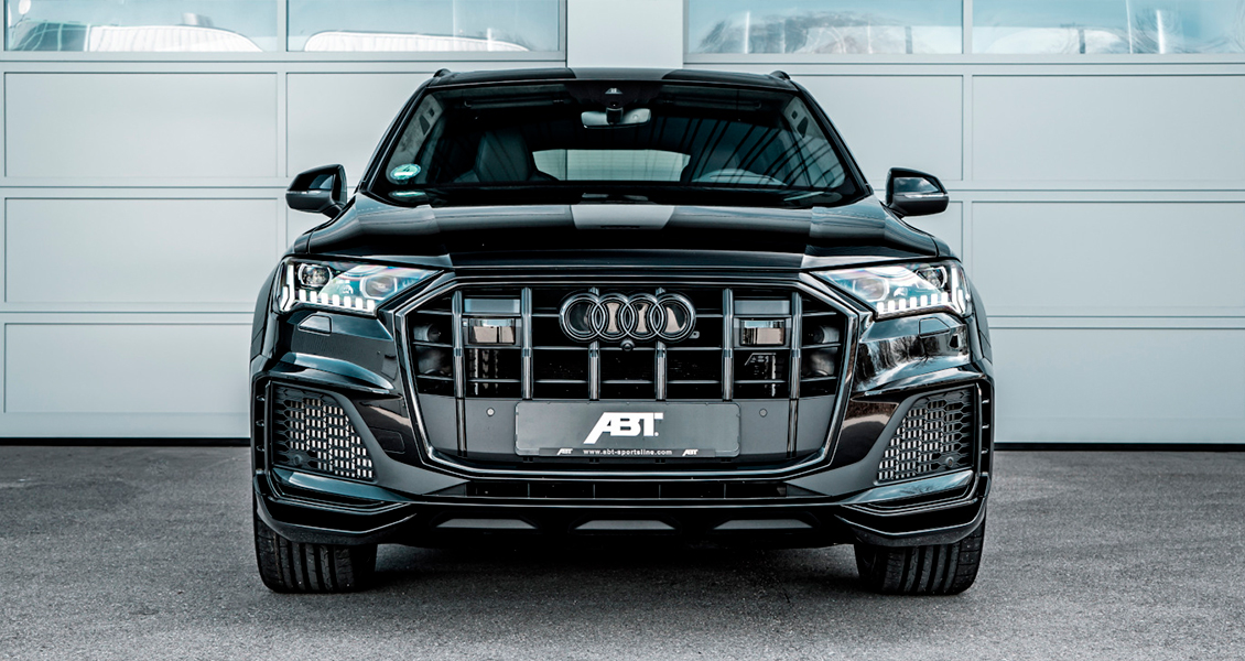 Тюнинг ABT для Audi Q7 4M 2021 2020. Обвес, диски, выхлопная система